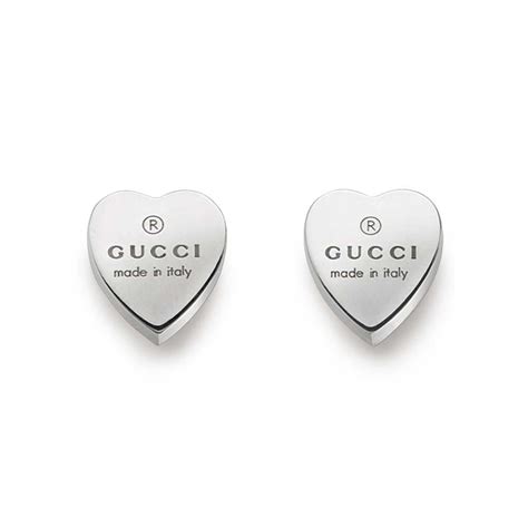 cross and heart ring gucci|gucci trademark heart earrings.